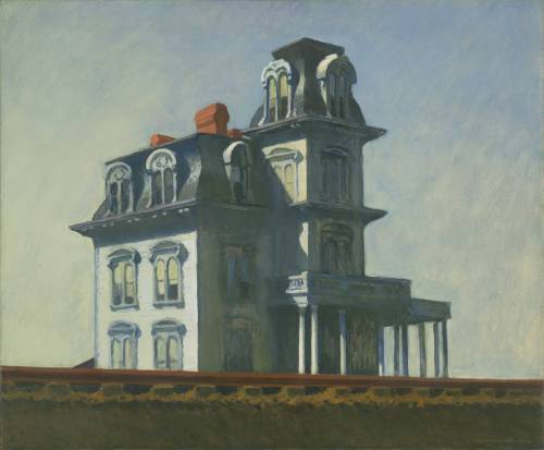Edward Hopper. House by the Railroad (1925).